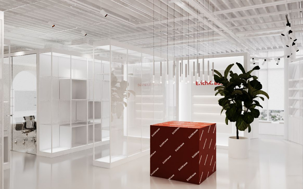 Москва, БЦ Портплаза, Шоурум Эрих Краузе, 260 кв.м, 2023 год