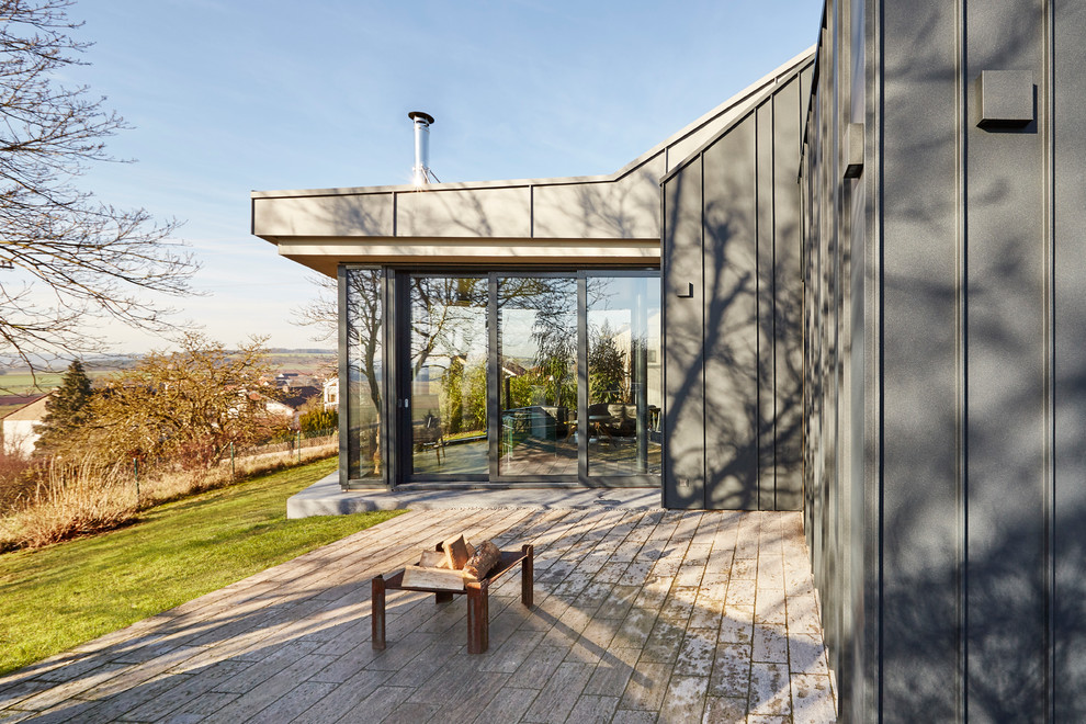 Unbedeckte Moderne Terrasse in Nürnberg