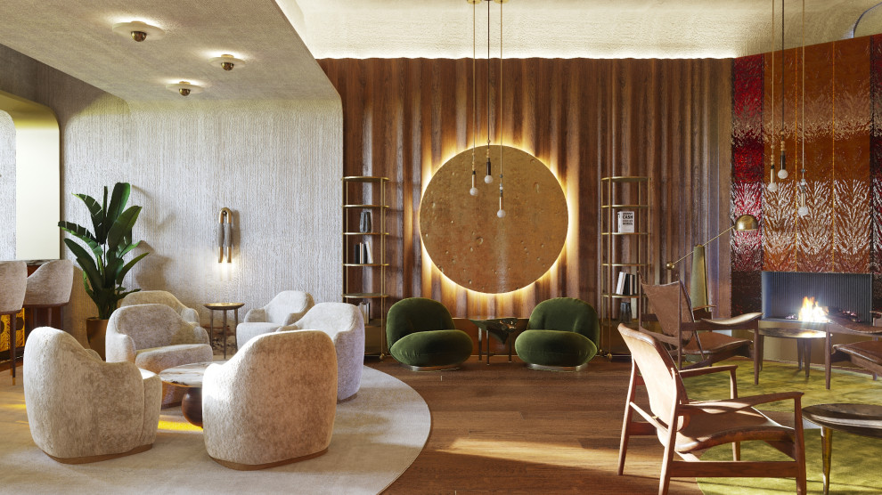 Лаунж при отеле Ривера