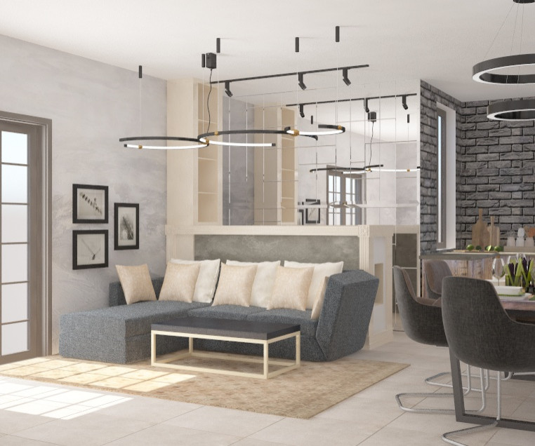 Кухня - гостиная 3