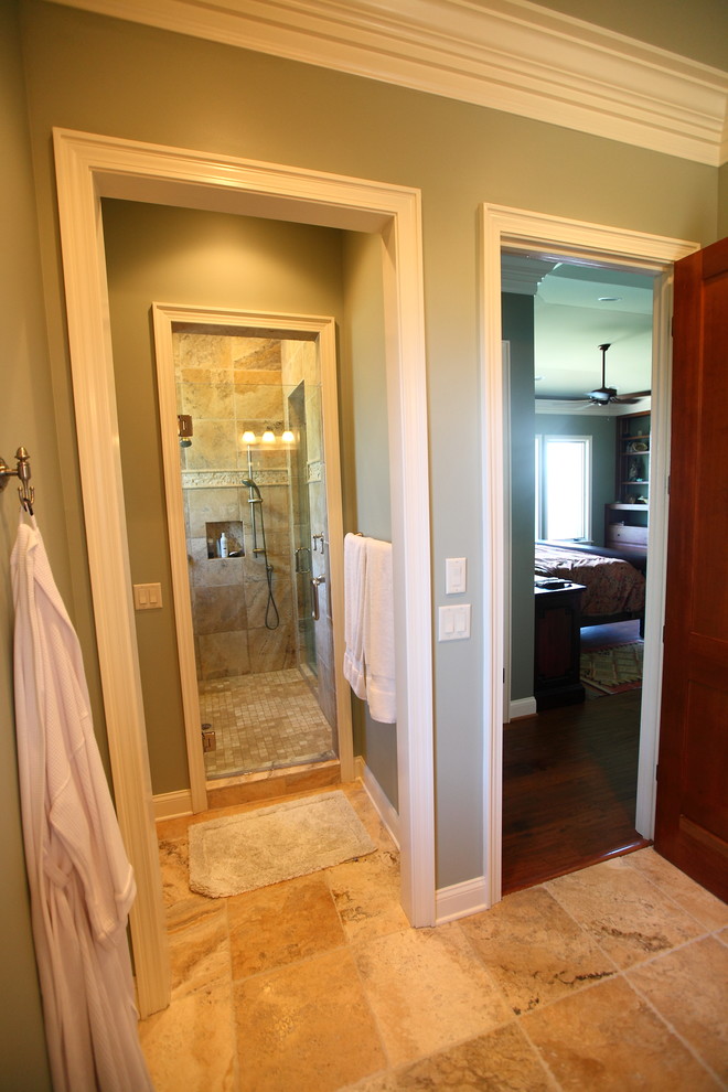 Bathroom - rustic bathroom idea