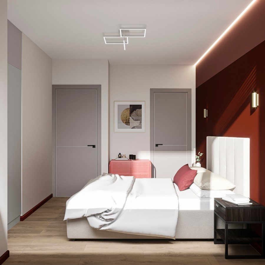 Дизайн трехкомнатной квартиры в современном стиле