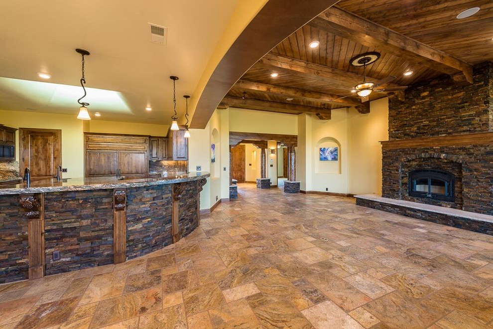 Gallery Rustic Family Room Albuquerque by Strahle