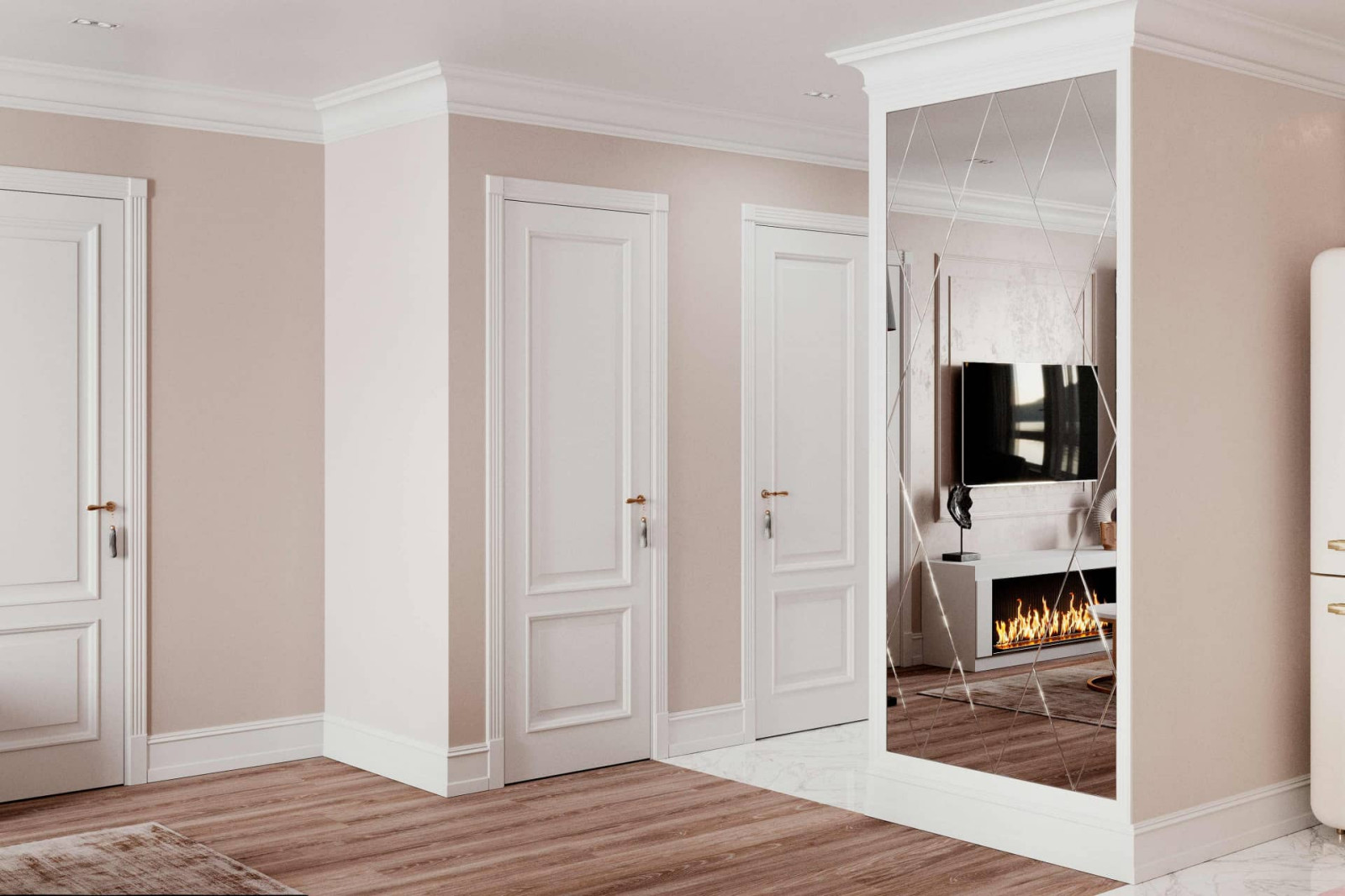 Дизайн и ремонт квартиры в ЖК «Михайловский парк» — Шкатулка с украшениями