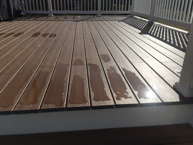 Bronze Infinity Composite Decking Newtown Pa Traditional San Bronze Infinity Composite Decking Newtown Pa Traditional