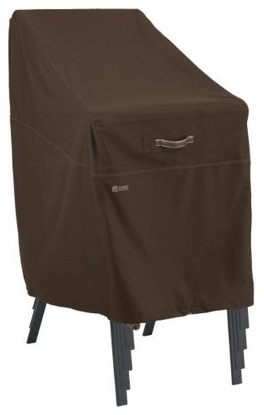 Classic Accessories Madrona Rainproof Stackable Patio Chair Cover Contemporary Outdoor Furniture Covers By Virventures