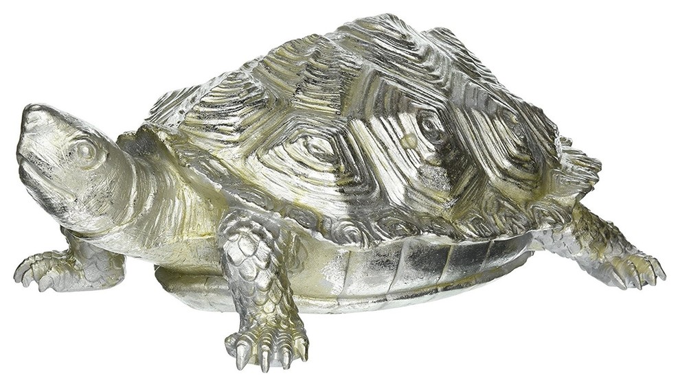 Howard Elliott Turtle Figurine Textured Pewter