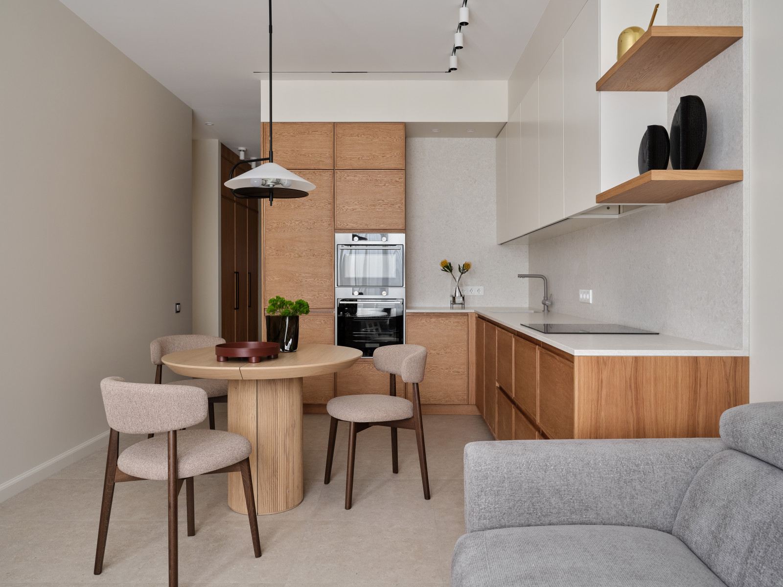 Скандинавский интерьер в квартире на берегу Москвы-реки: Интерьер+Дизайн