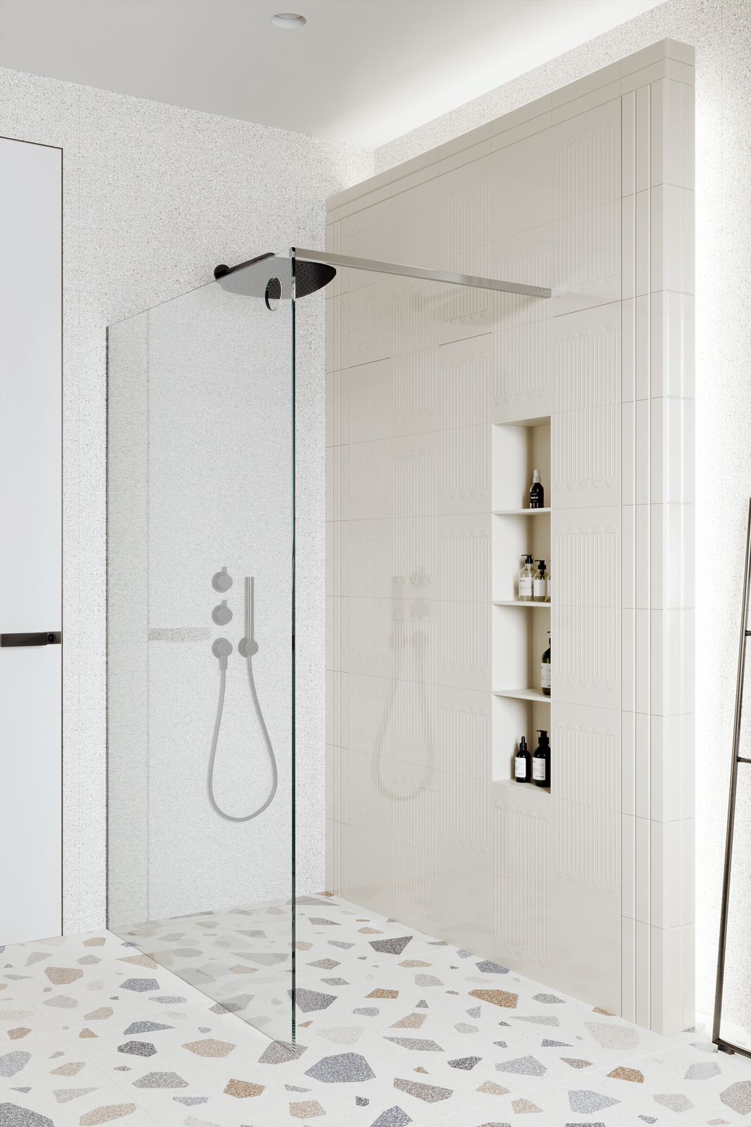 Интерьер ванной комнаты. Дизайнер Елена Шатохина