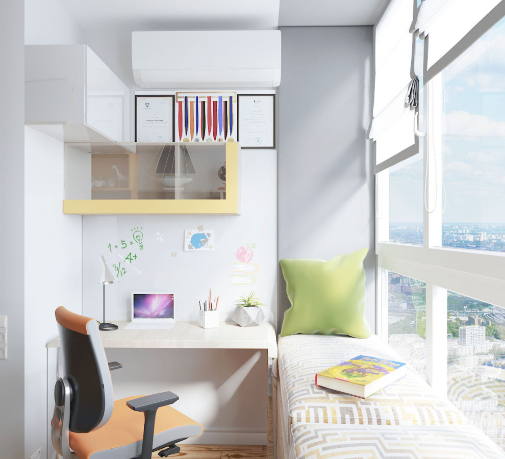 Детская комната для двух мальчиков "Лучезарный"