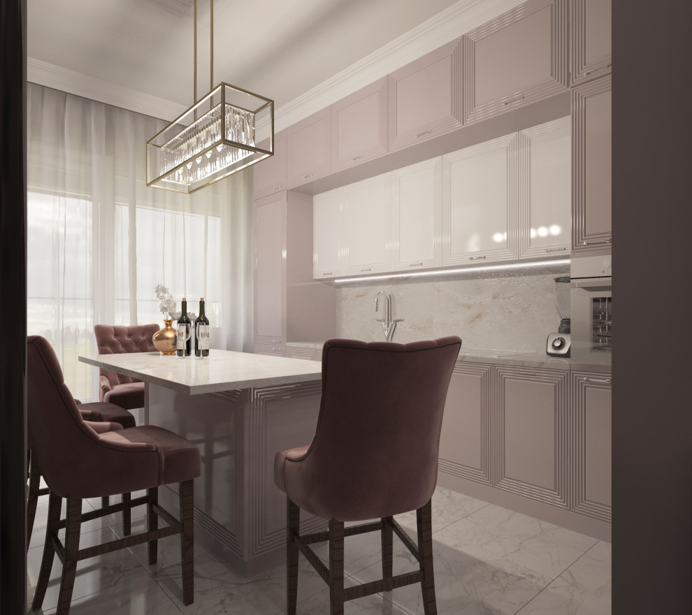 Розовое ар-деко