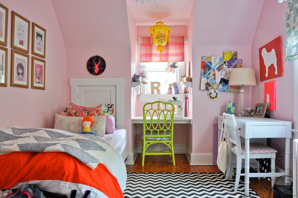 Design ideas for an eclectic kids' room in Providence.