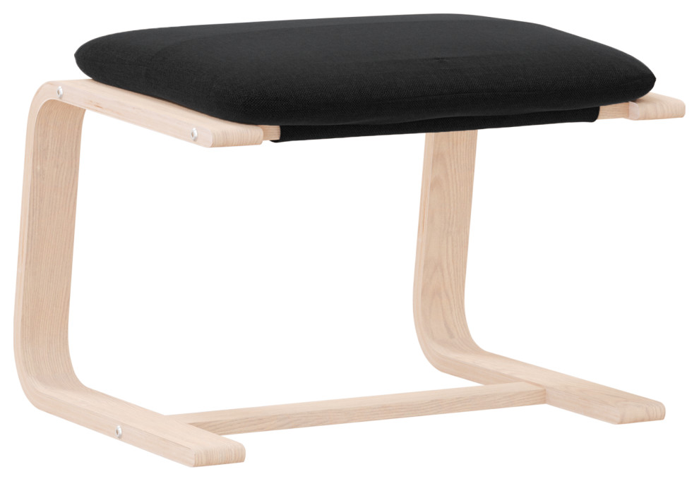 vidaXL Ottoman Footstool Pouf Stool Footrest Living Room Seat Light