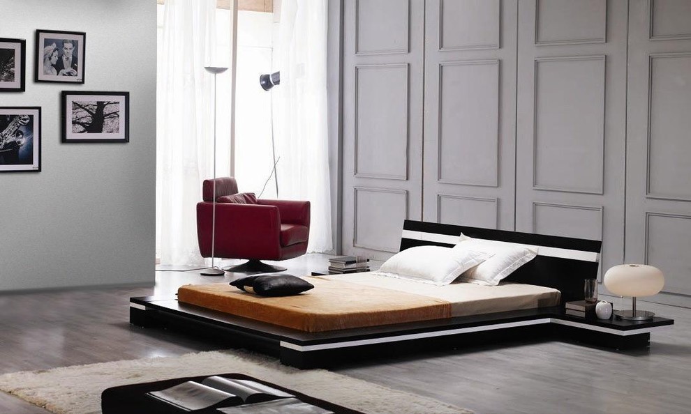 Exclusive Wood Elite Modern Bedroom Set