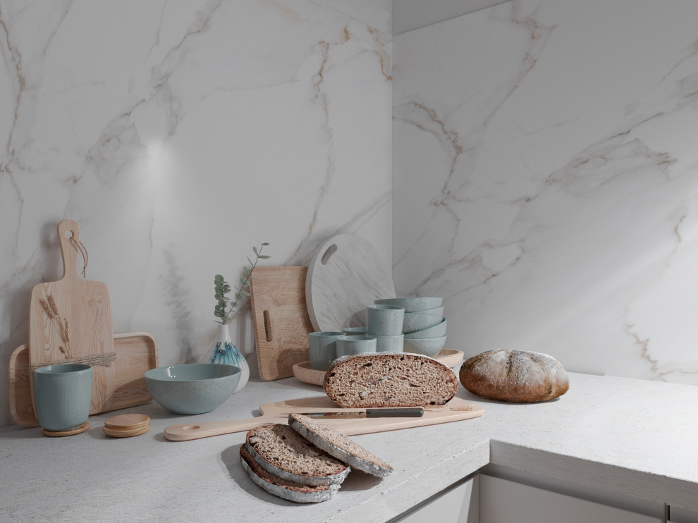 Проект кухни-гостиной в частном доме