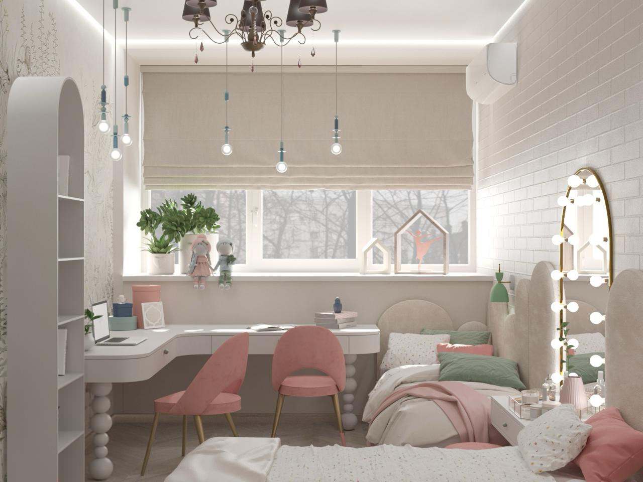 Детская комната для девочек