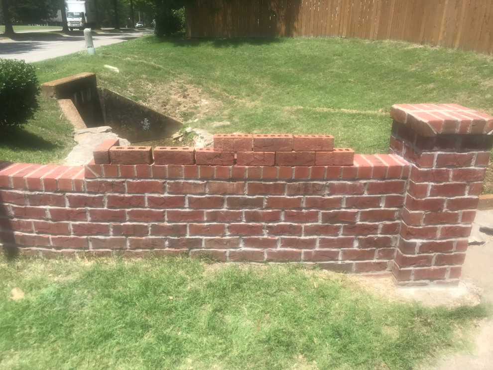 Brick Entrance Reconstruction