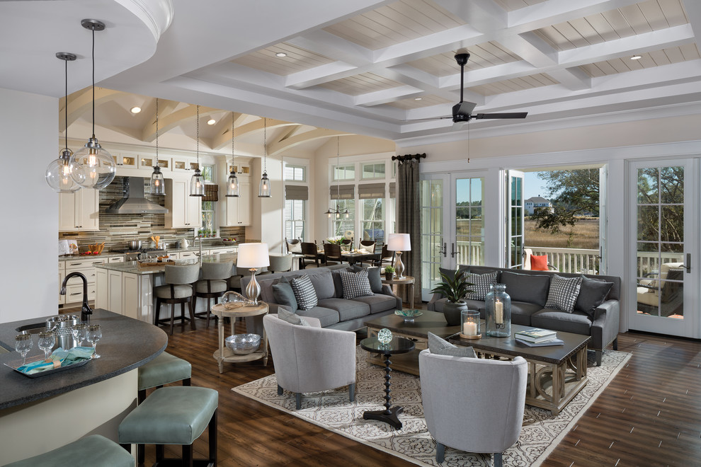 Port Royal 1277 Model Home - Traditional - Family Room - Tampa - by ...