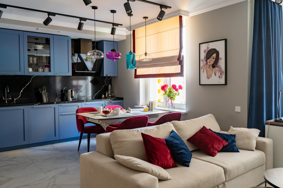 Дизайн интерьера трехкомнатной квартиры в г. Видное