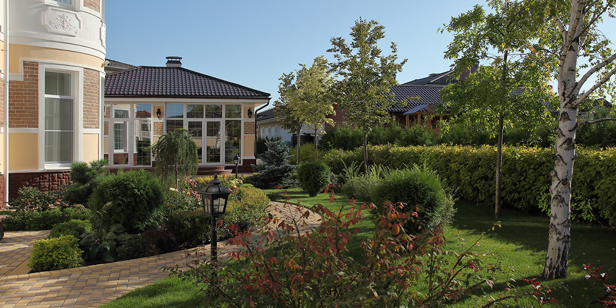 КП "Монтевиль". Пейзажный сад.