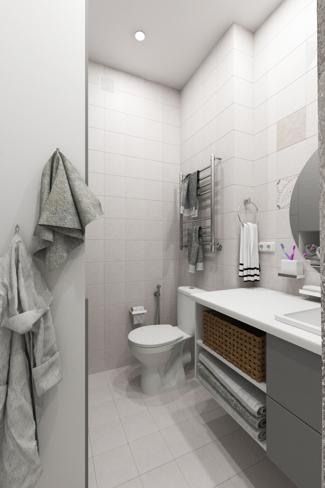 Дизайн двухкомнатной квартиры 65 м2 в скандинавском стиле