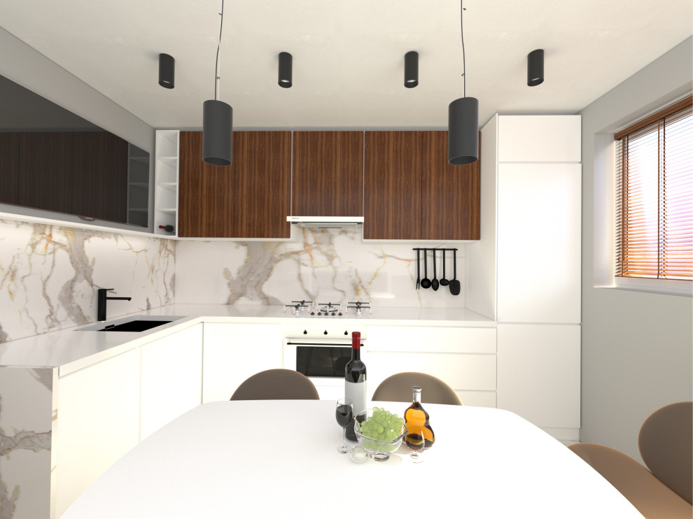 Кухня Contemporary 3 варианта