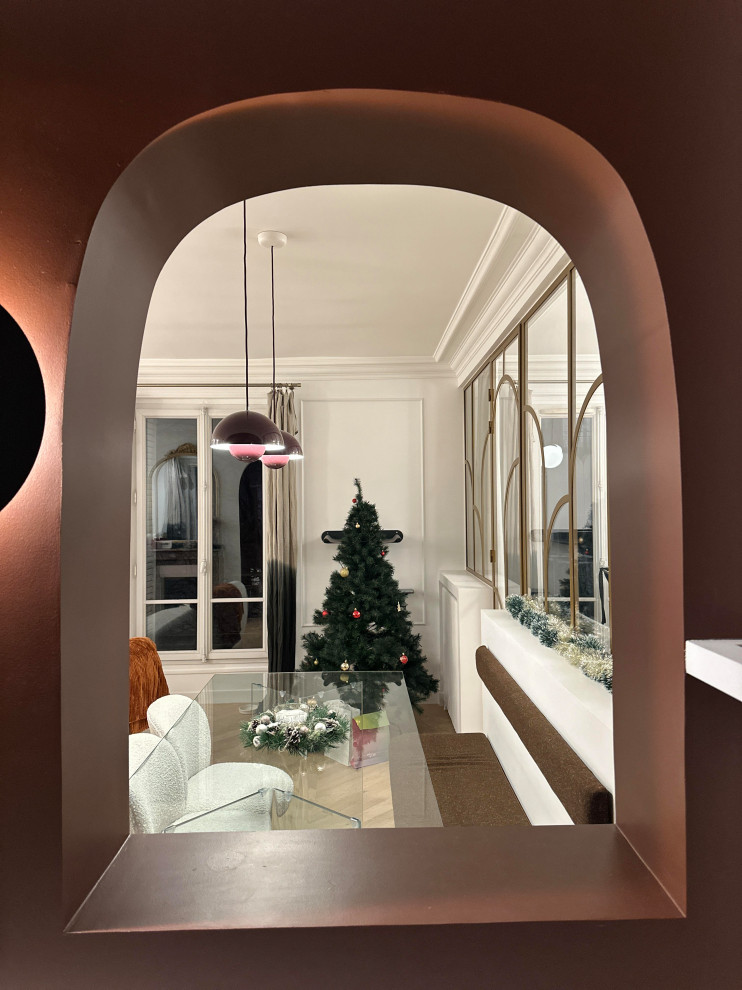 Perspective sur le coin banquette