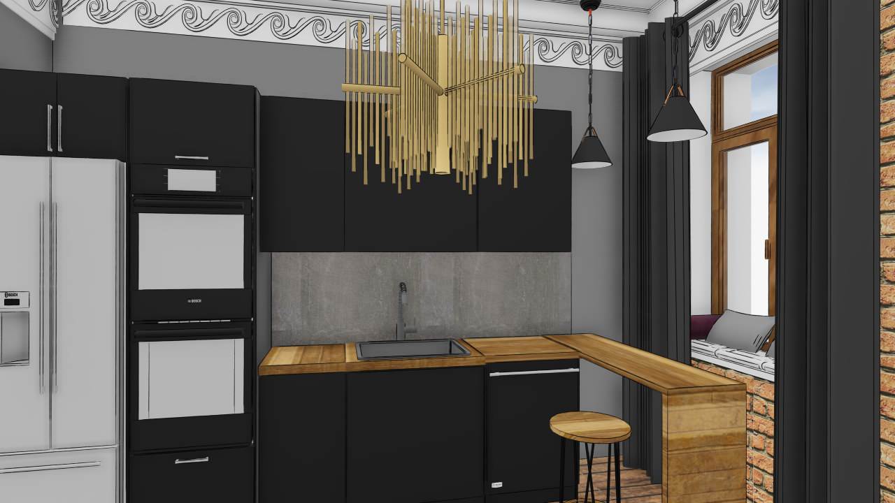 Кухня скетчи