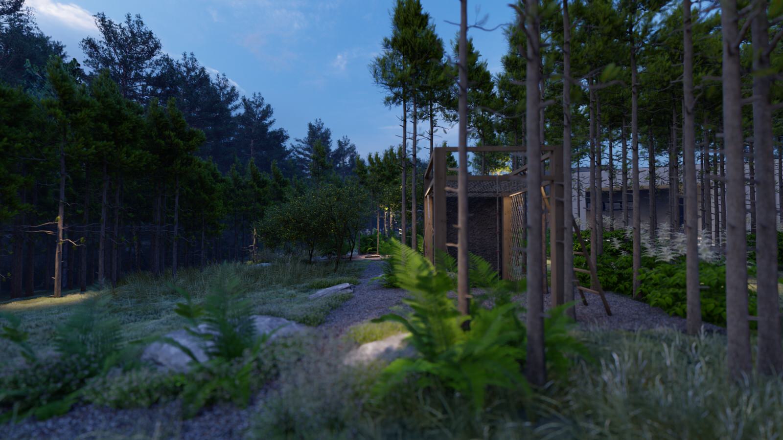 Сад "Неизменный" в КП "Самоцветы"