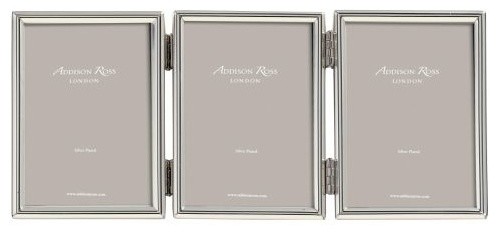 Addison Ross 2"x3" Triple Fine Silver Frame