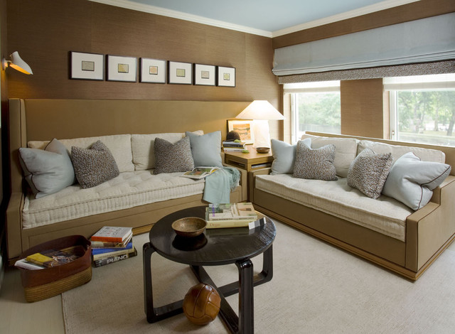Central Park West, NY Residence classique-chic-salle-de-sejour