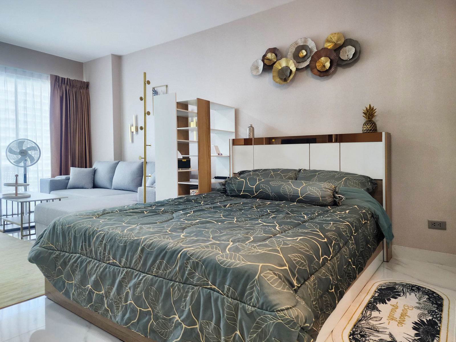 Дизайн проект студии 48м2 "под ключ"