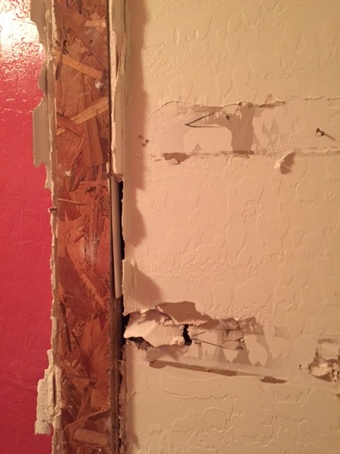 Laundry Room Made NEW "BEFORE"