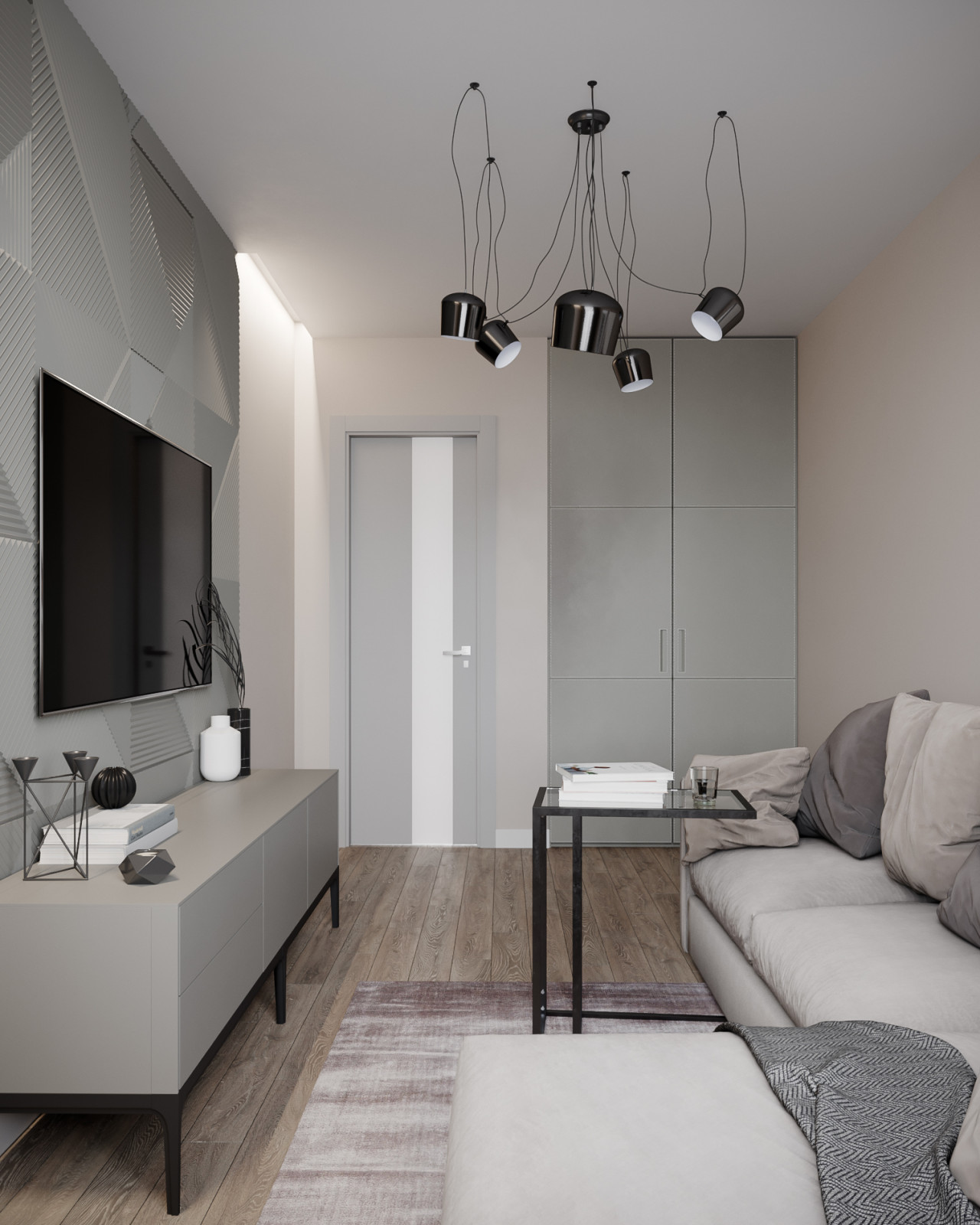 Двухкомнатная квартира для холостяка