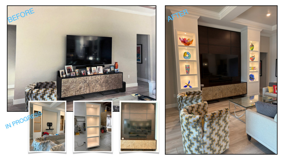 Entertainment Center Portfolio