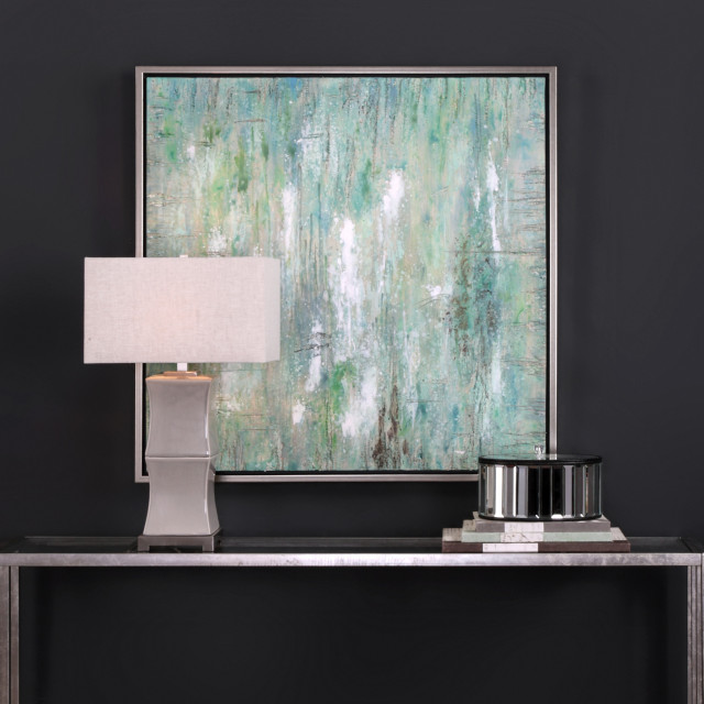 Uttermost Flowing Along Abstract Art