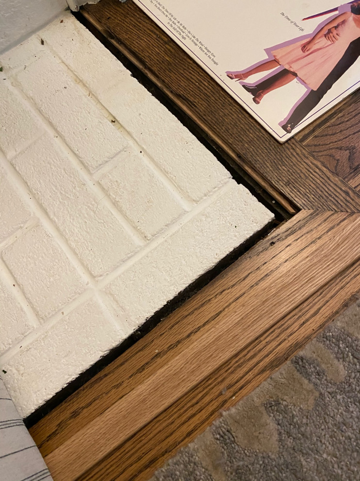 Advice for finishing trim around fireplace