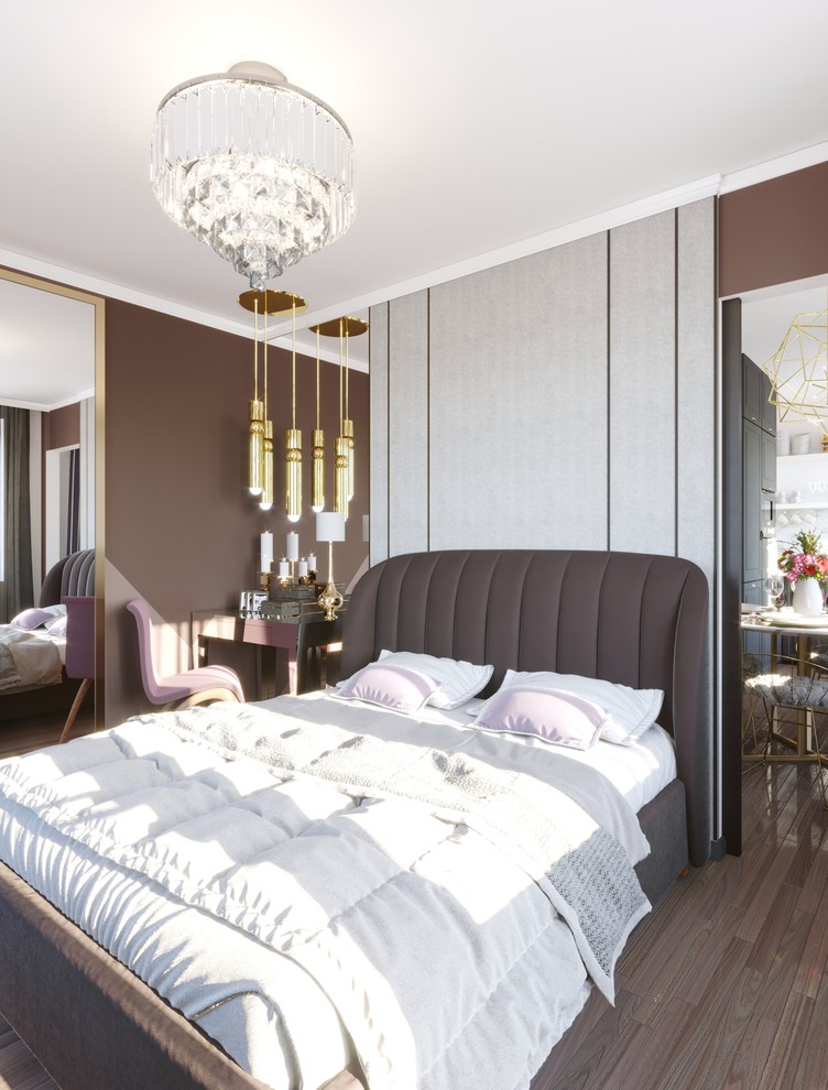 Дизайн проект 2-х комнатной квартиры для интересной девушки