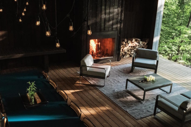 Birch Le Collaboration House minimalistisch-veranda