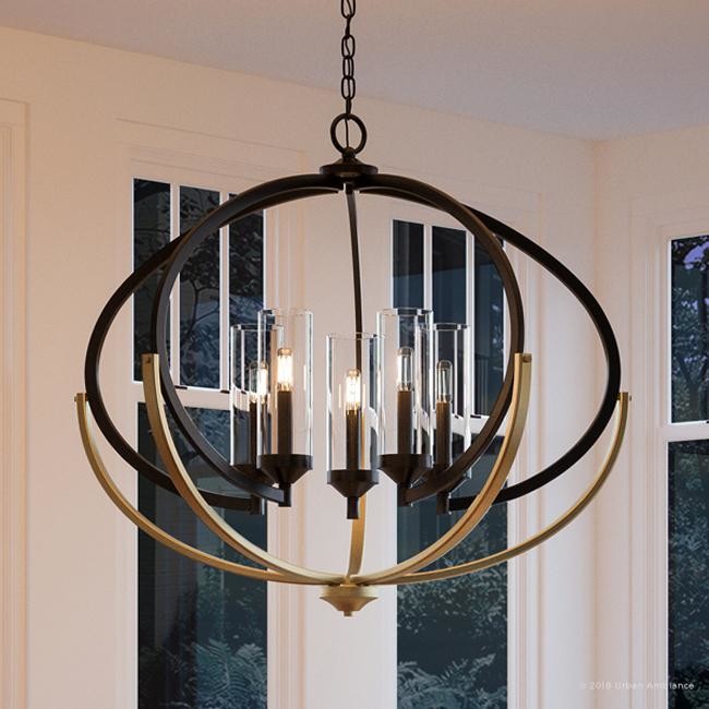 Luxury Mediterranean Chandelier, Baton Rouge Series - Contemporary