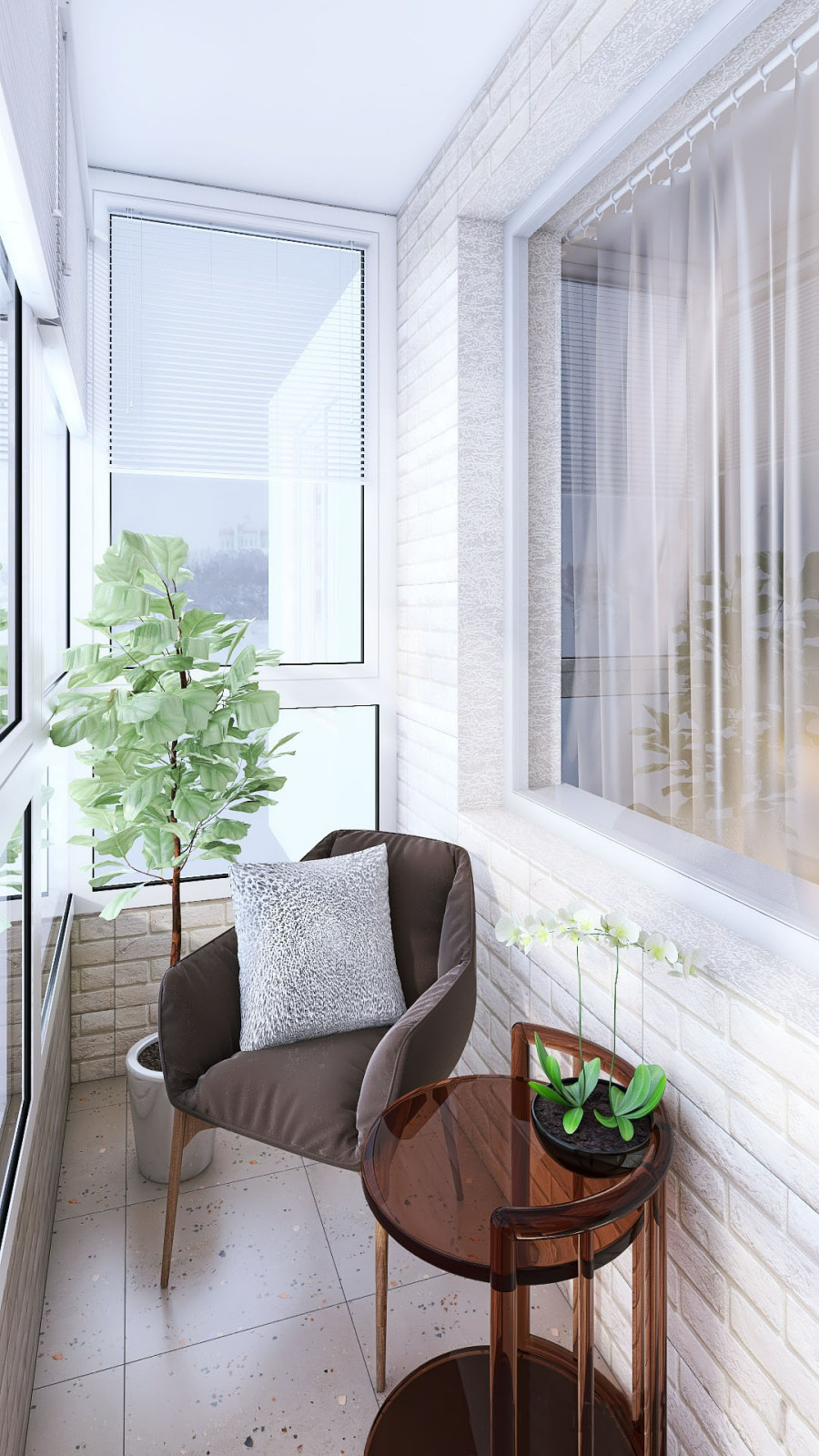 Однокомнатная квартира для пары с внукамибал