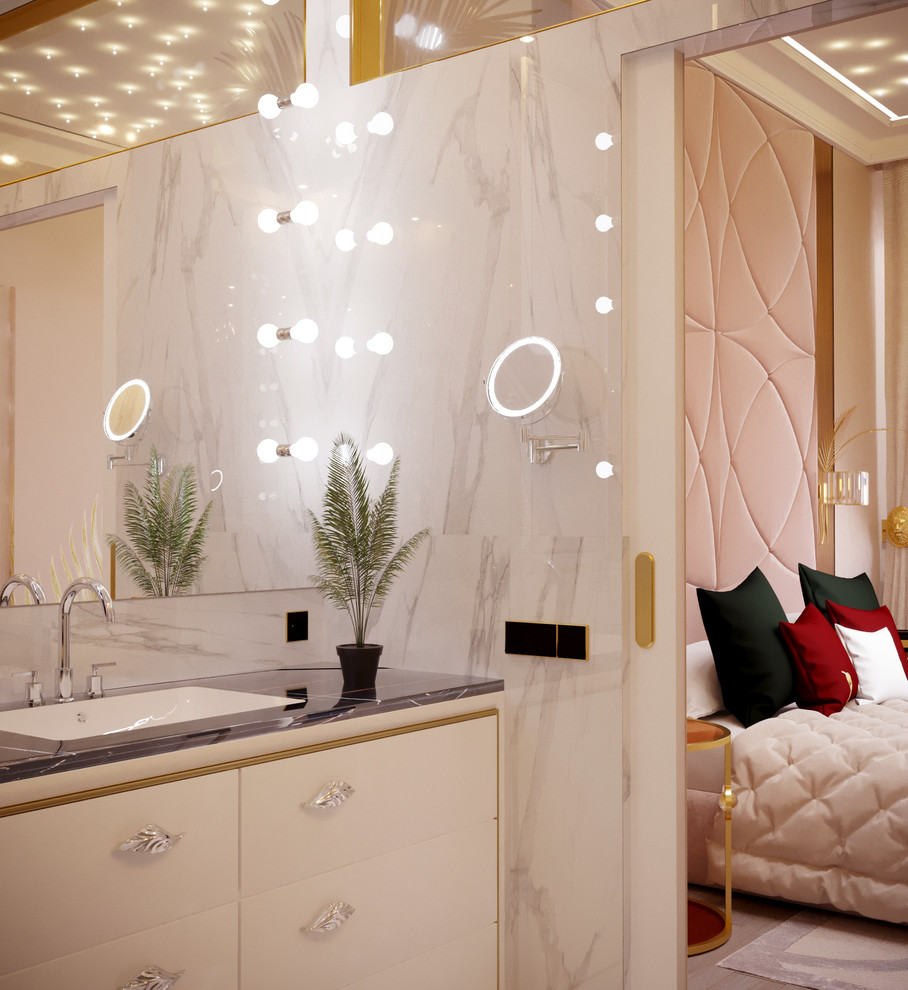 Ванная комната (с перспективой на спальню)