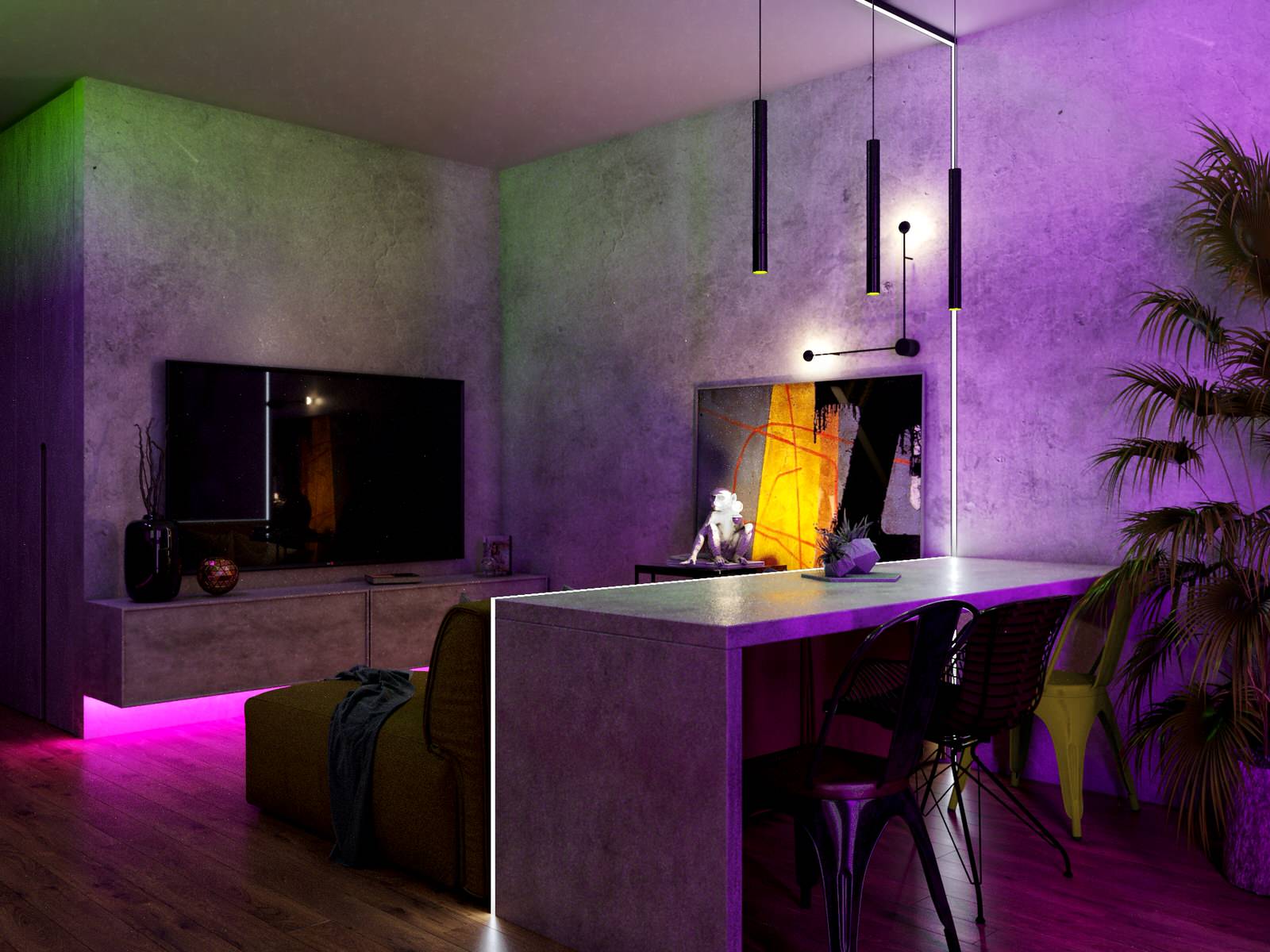 Проект выпускницы Geometrium School, визуализатора Анастасии Быстровой