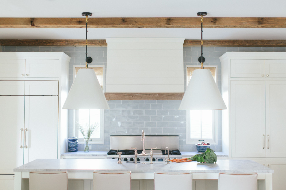 Kitchen - transitional kitchen idea in Chicago