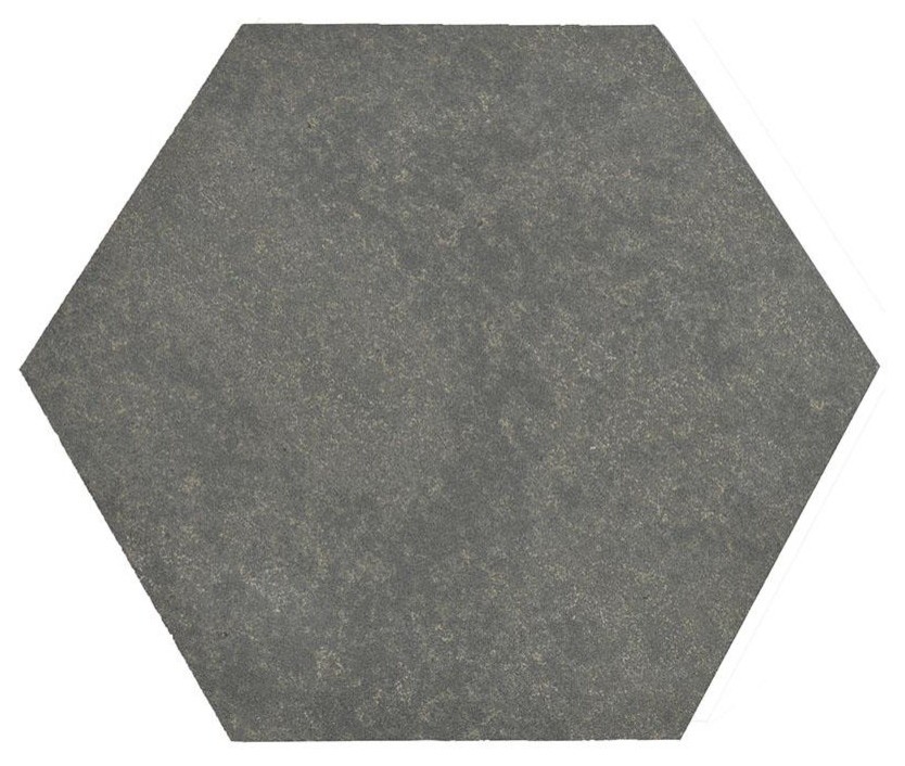 6" Basalt Hex Tile