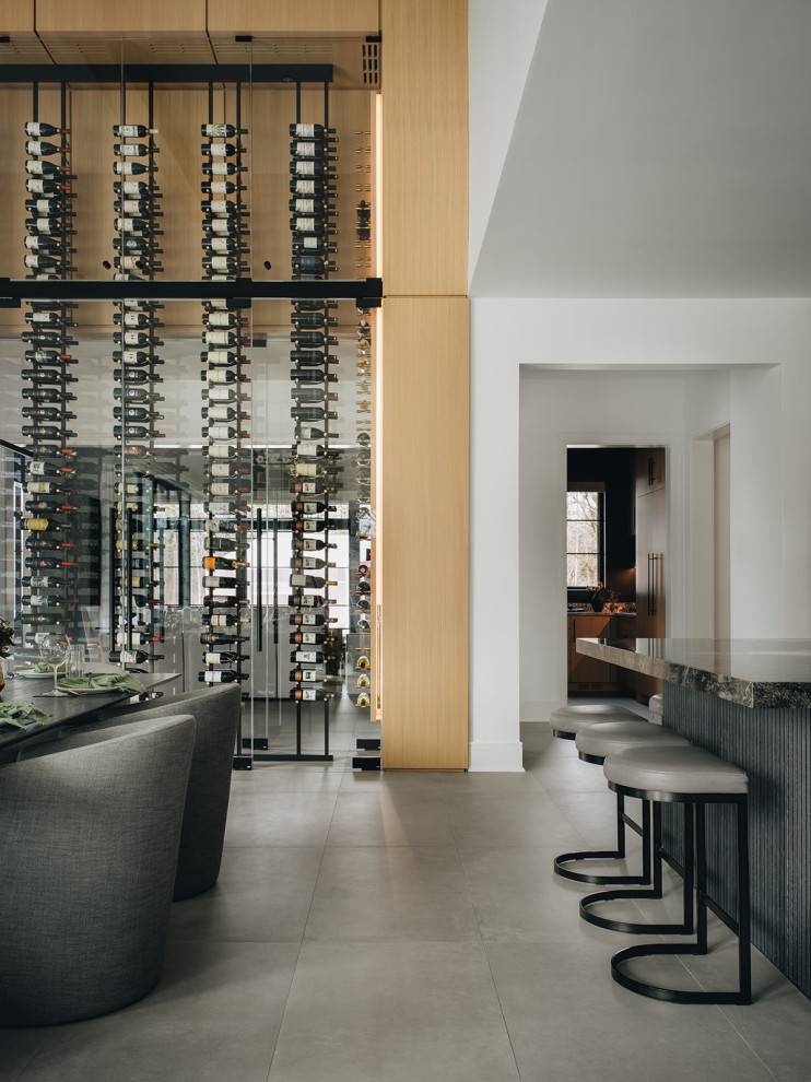 Glen Heights Grandeur - Wine Cellar - Chicago - by DGI Design x Build ...