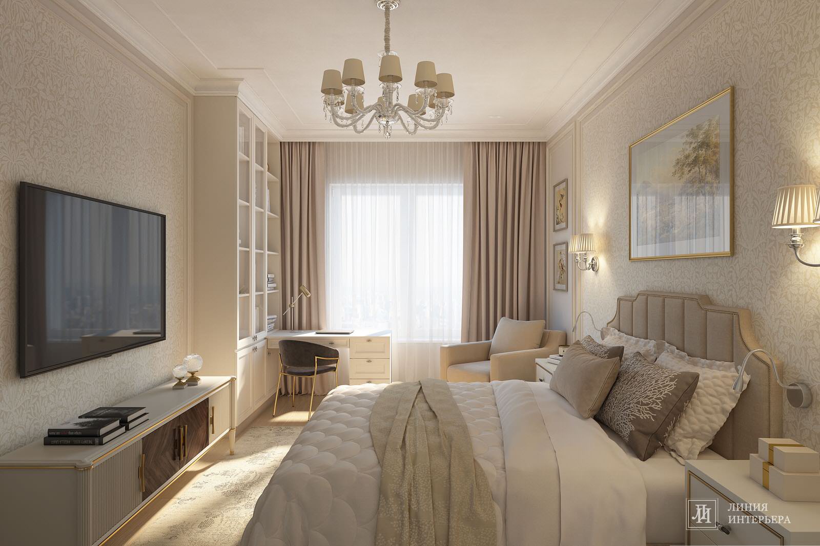 Интерьер квартиры современная классика