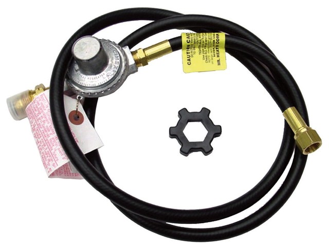 Mr Heater 5' Propane Hose with Regulator - Contemporary - Space Heaters