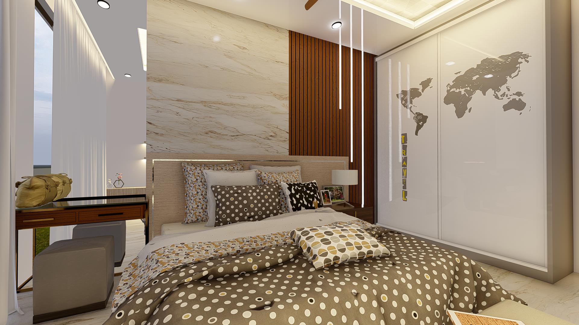 Modern Bedroom Revamp at Shoreditch