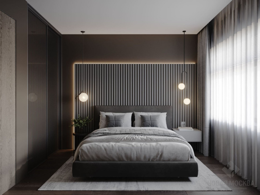 Дизайн-проект однокомнатной квартиры 42 кв.м в ЖК «Скандинавия»